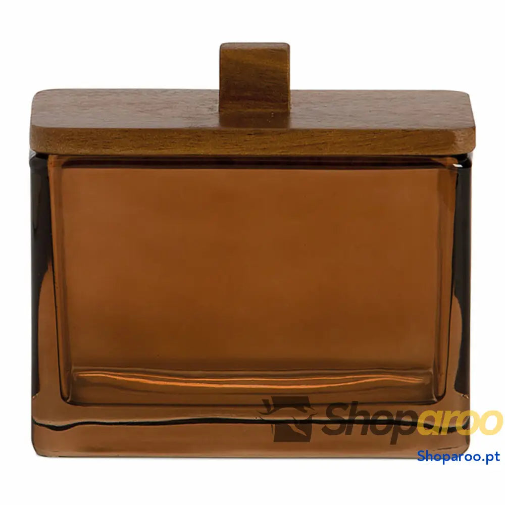 Caixa Decorativa Andrea House ba73066 Castanho Cristal