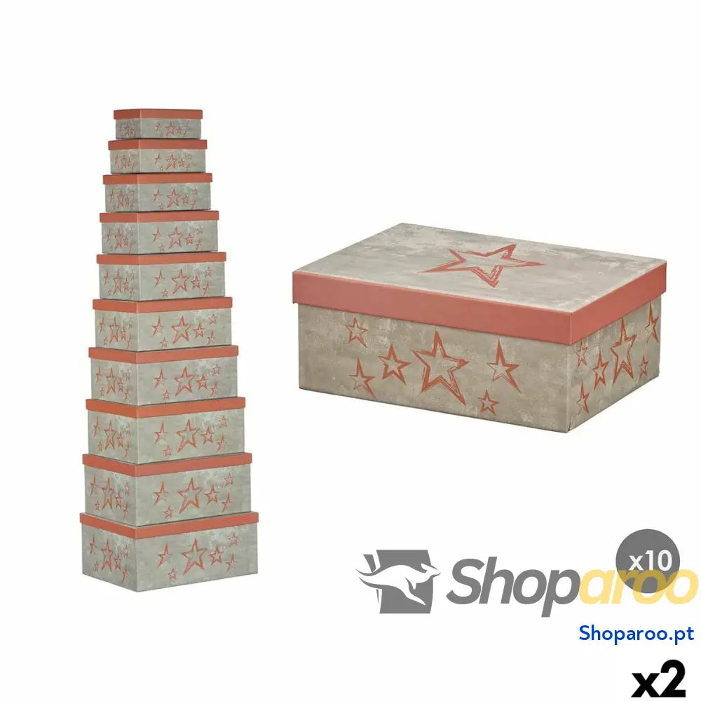 Caixa Decorativa Pincello 65 Telha Cartão (2 Unidades)