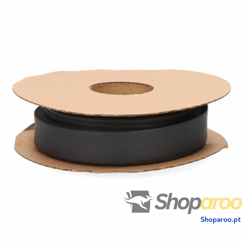 Caixa doseadora termoretráctil Preto 12,7 mm x 10 m