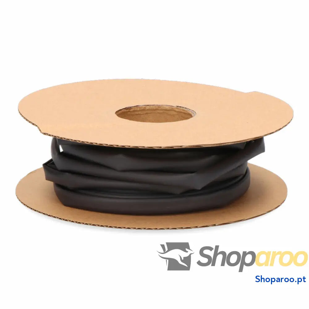 Caixa doseadora termoretráctil Preto 4,8 mm x 10 m