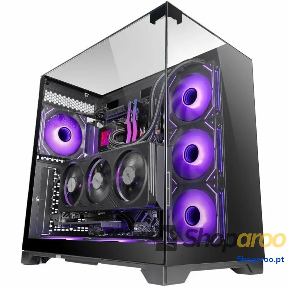 Caixa Minitorre Micro ATX / ITX Mars Gaming MCVISION Preto