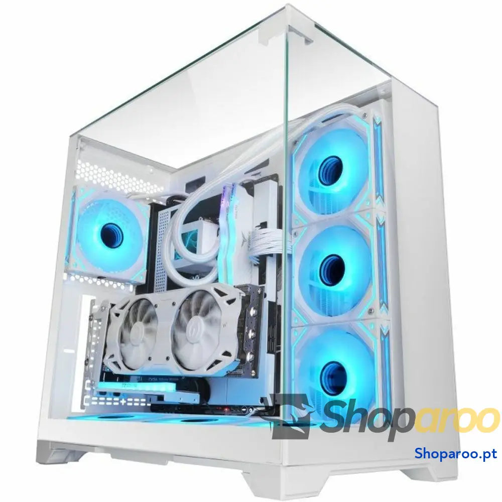 Caixa Minitorre Micro ATX / ITX Mars Gaming MCVISIONW Branco