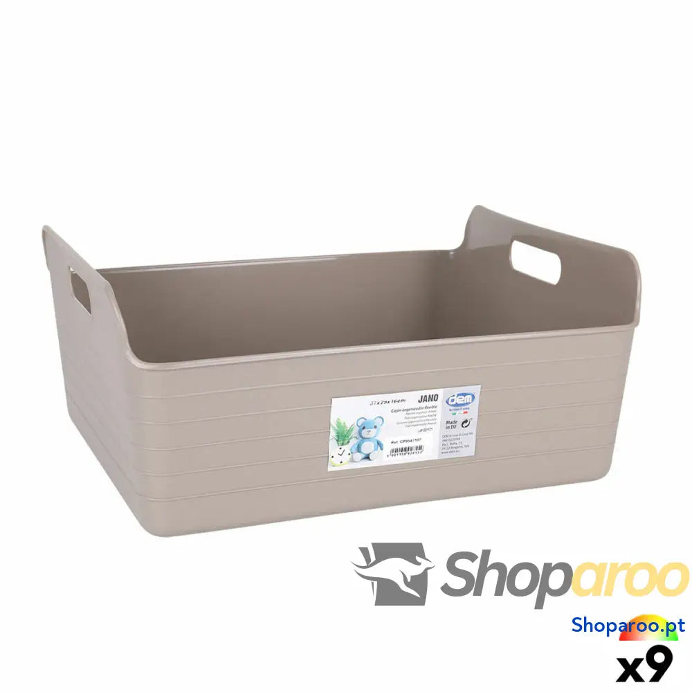 Caixa Multiusos Confortime Jano Flexível 37 x 29 x 16 cm (9 Unidades)