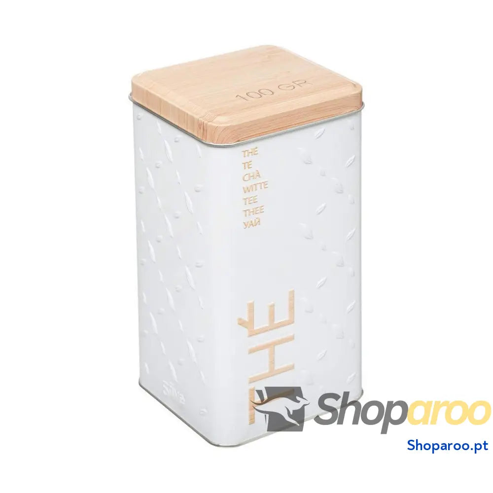 Caixa Multiusos Nature Scandi Metal Branco 100 gr