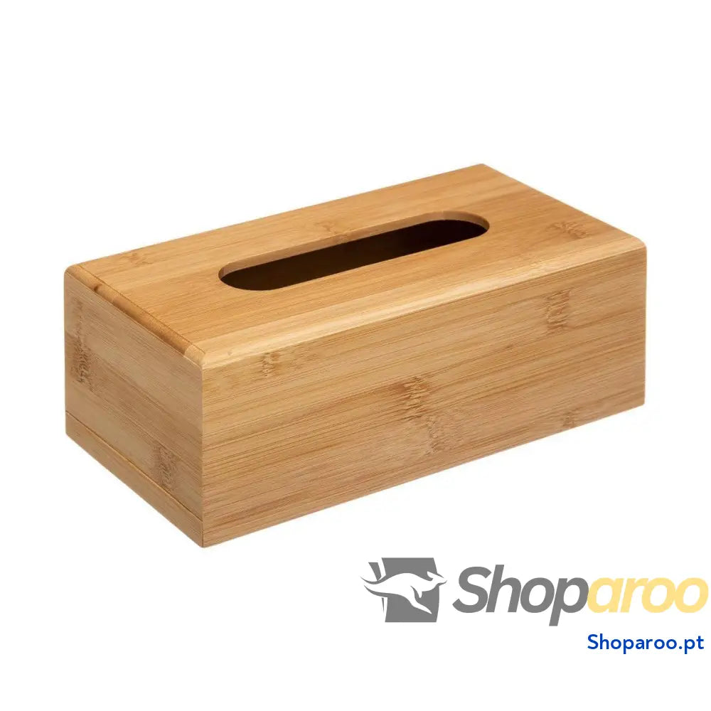 Caixa para lenços 5five Simply Smart Bambu 25 x 13 8.7 cm