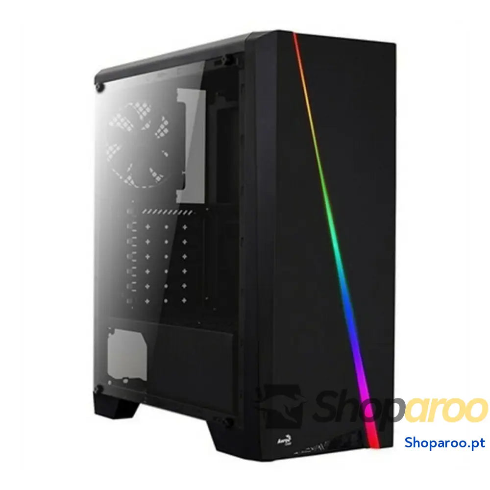 Caixa Semitorre ATX Aerocool Cylon RGB USB3.0 Preto LED RGB
