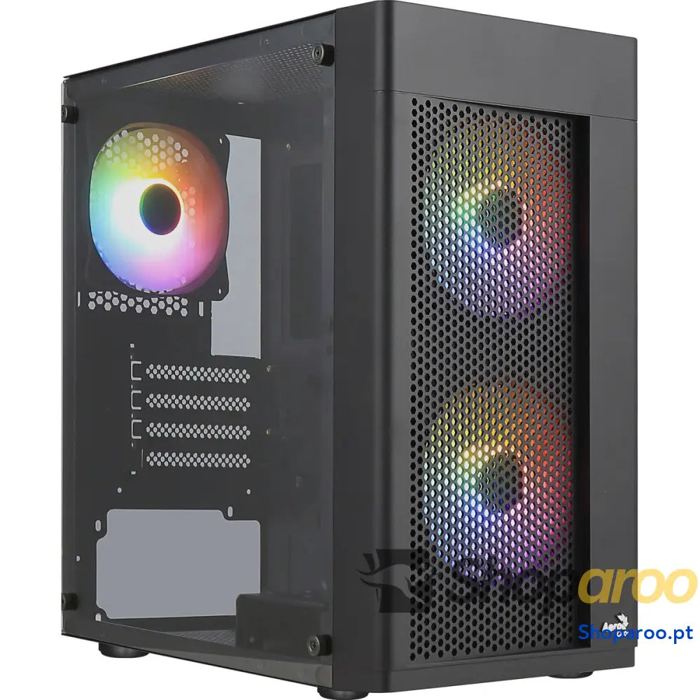 Caixa Semitorre ATX Aerocool HEXFORMBKV2 Preto