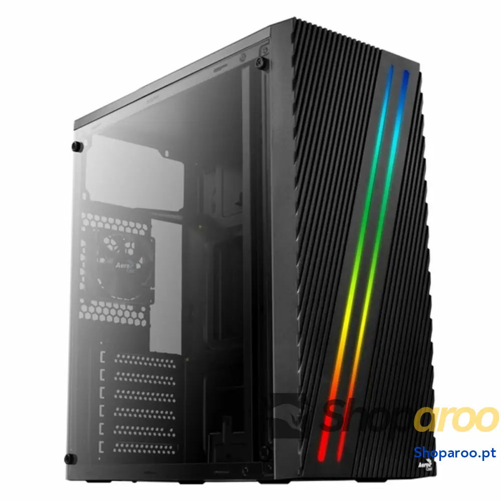Caixa Semitorre ATX Aerocool Streak RGB USB 3.0 Preto
