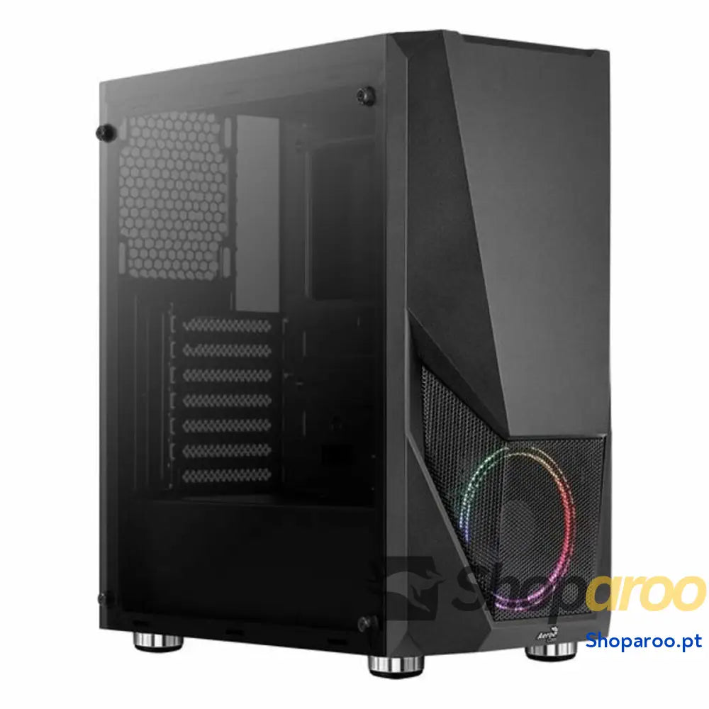 Caixa Semitorre ATX Aerocool Zauron LED RGB Preto