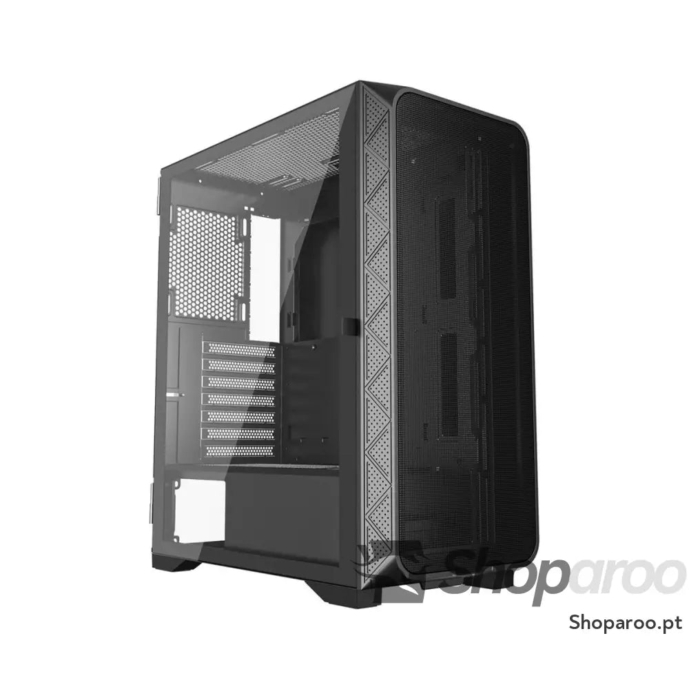 Caixa Semitorre ATX GEMBIRD CCC-FC-M200 Preto