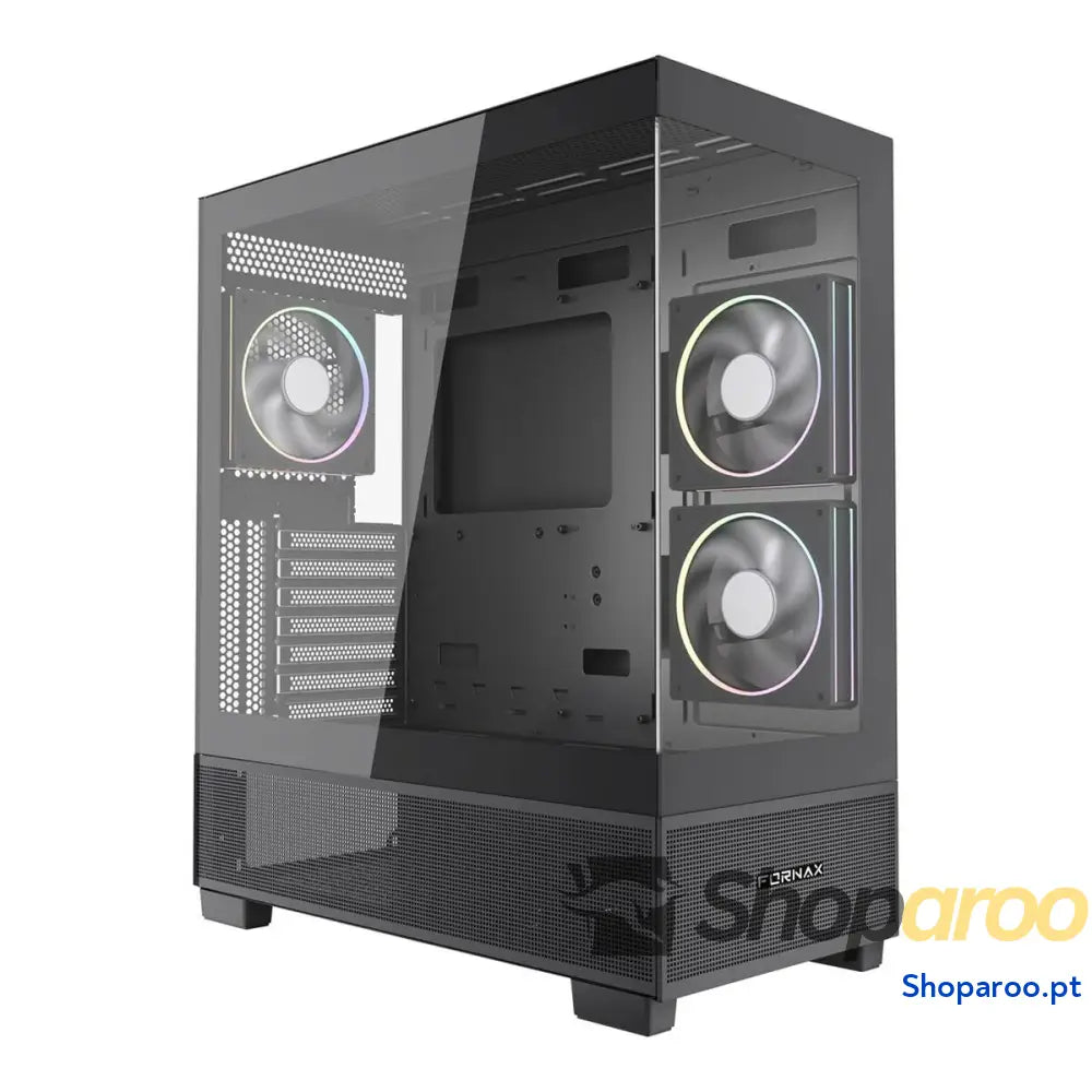 Caixa Semitorre ATX GEMBIRD CCC-FC-X550 Preto