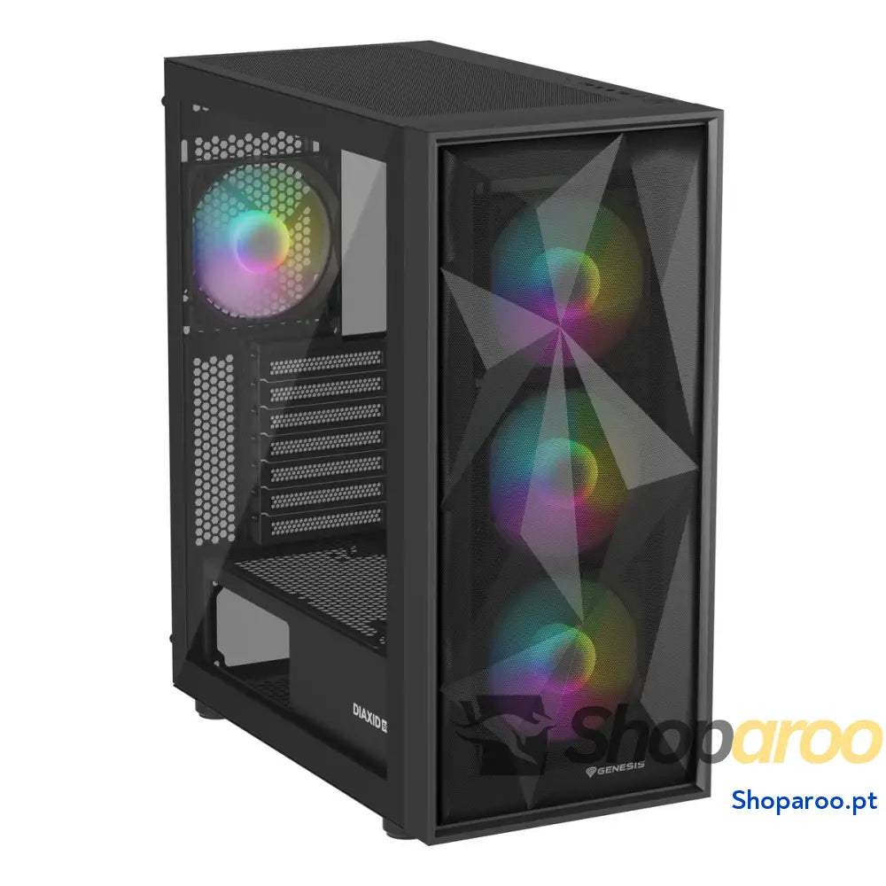 Caixa Semitorre ATX Genesis NPC-2172 Preto