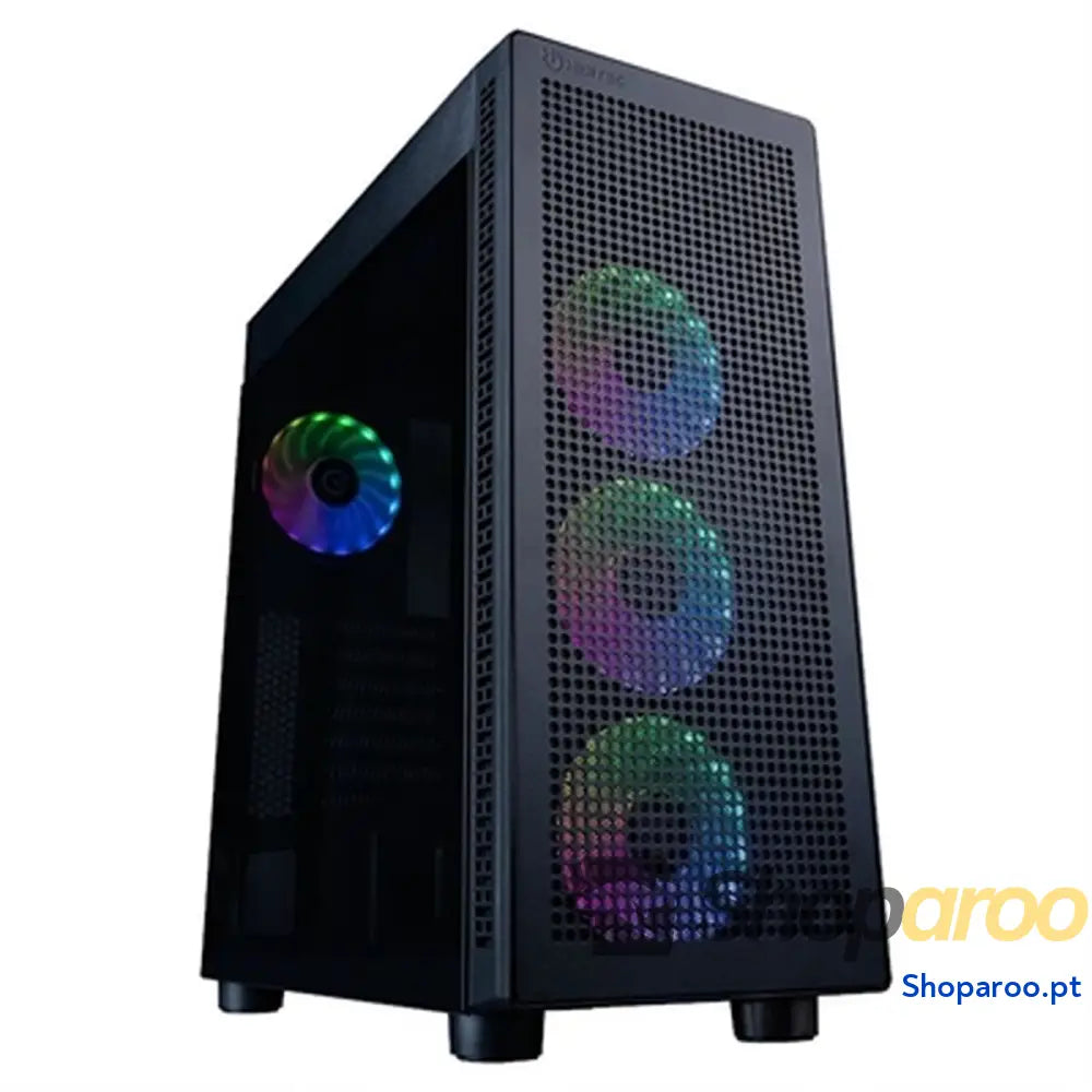Caixa Semitorre ATX Hiditec H1 AIR Preto