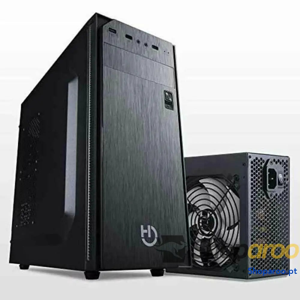 Caixa Semitorre ATX Hiditec ATX KLYP PSU PSU500 Preto