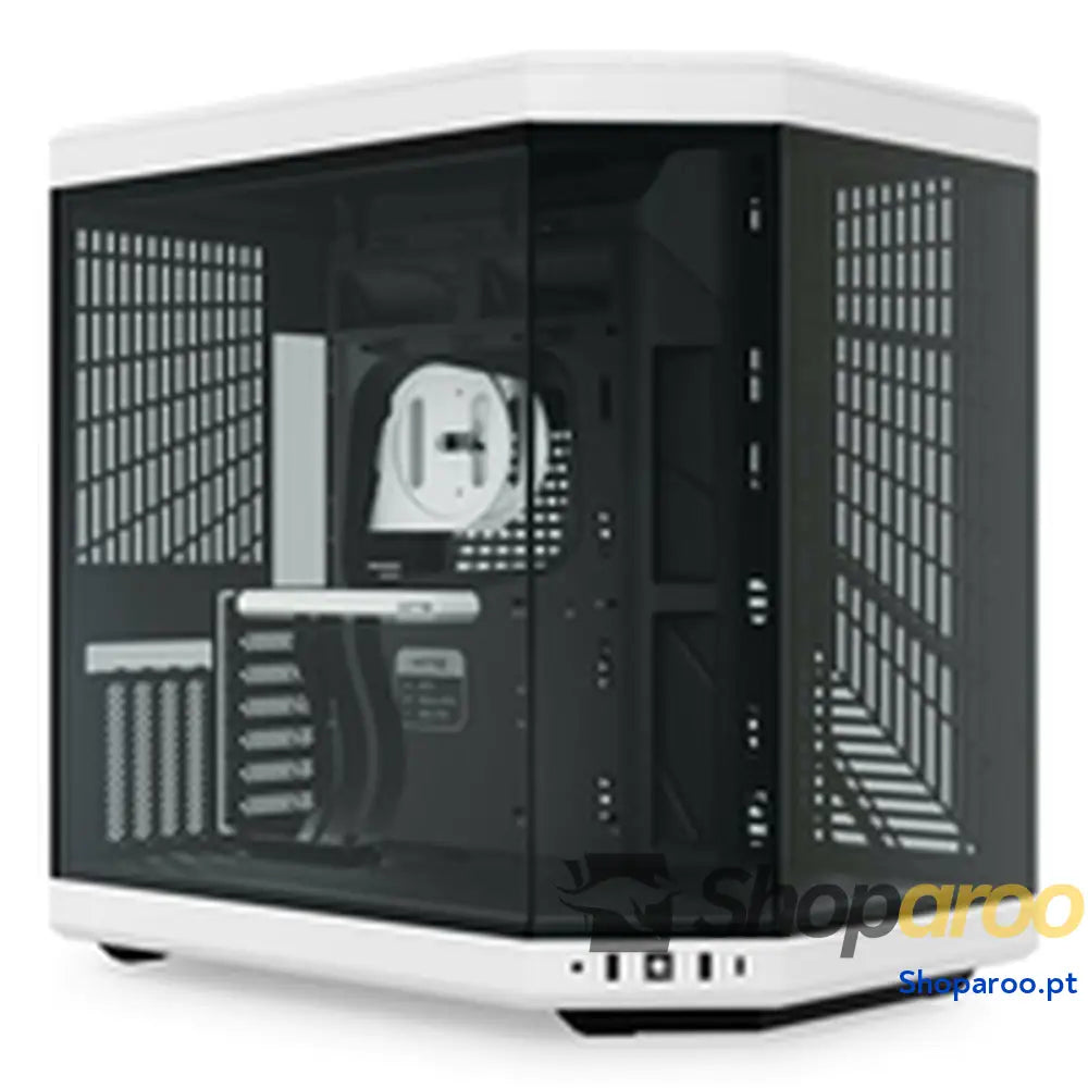 Caixa Semitorre ATX Hyte CS-HYTE-Y70-BW-L Branco Preto