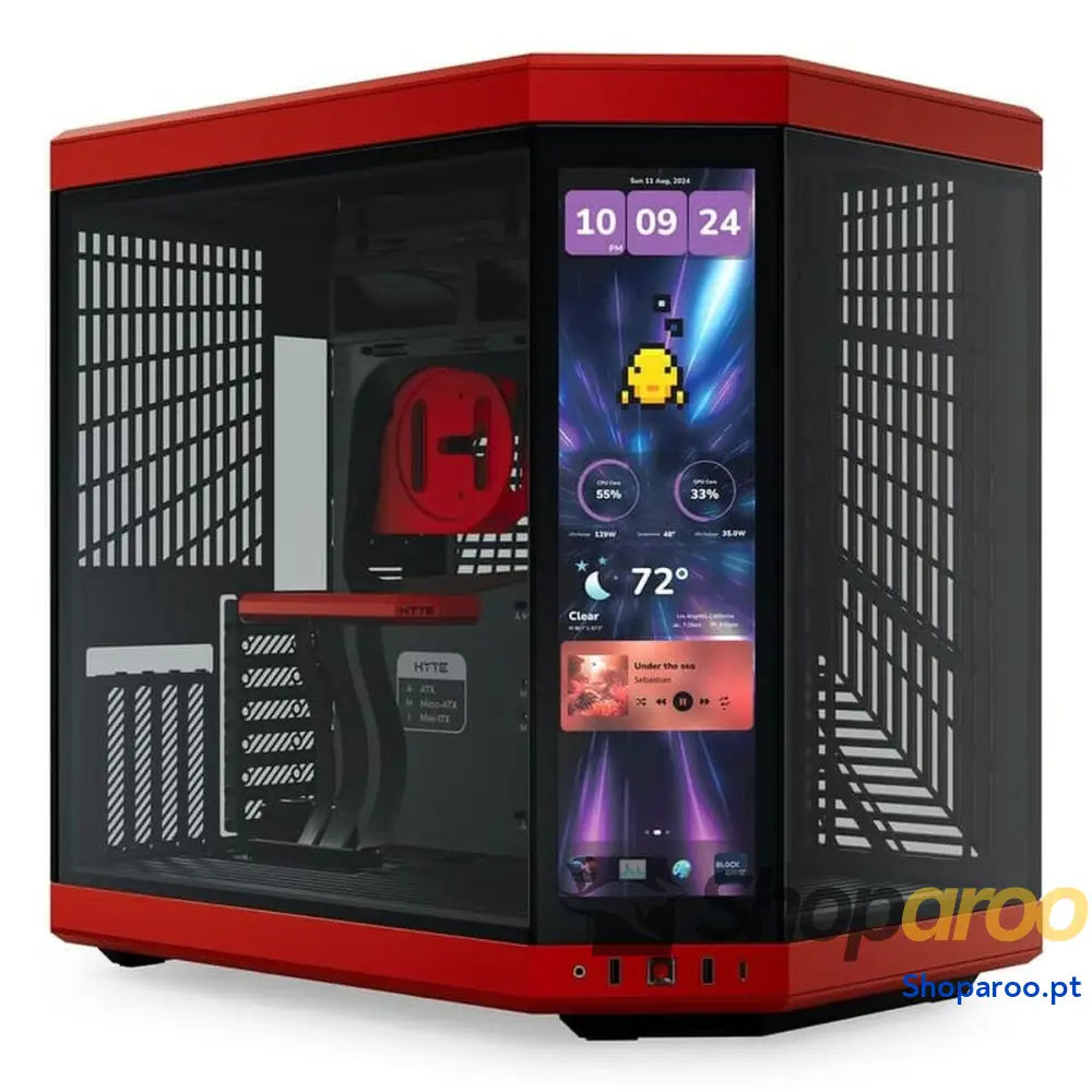 Caixa Semitorre ATX Hyte CS-HYTE-Y70TTI-RB Preto