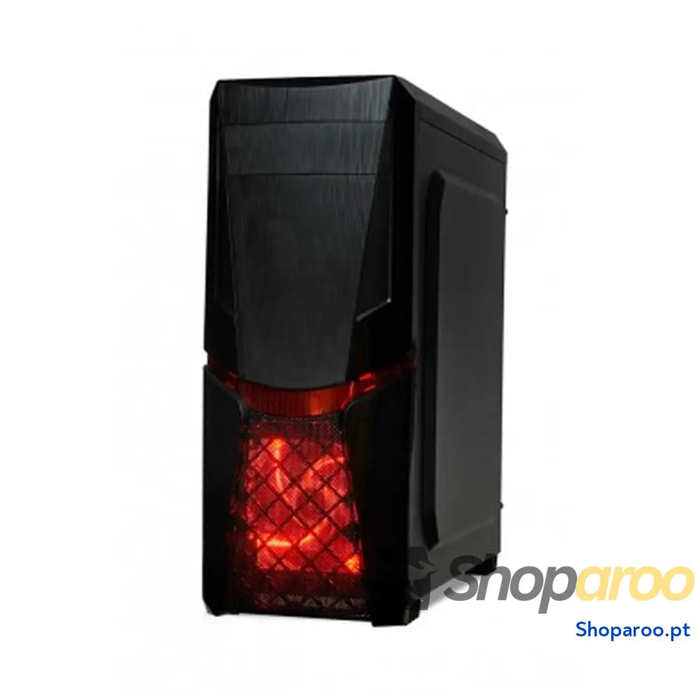 Caixa Semitorre ATX Ibox ORCUS X14 Preto Vermelho