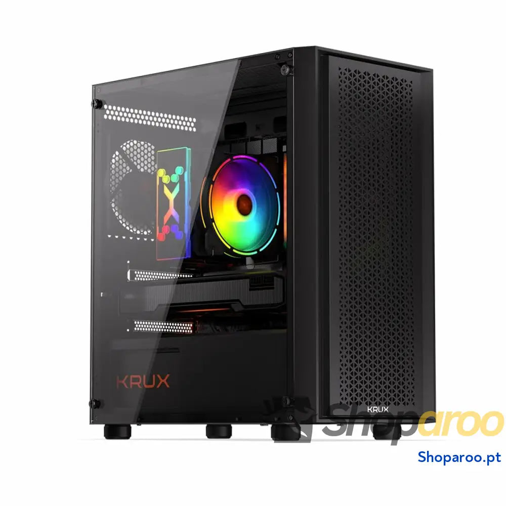 Caixa Semitorre ATX Krux KRXD002 Preto