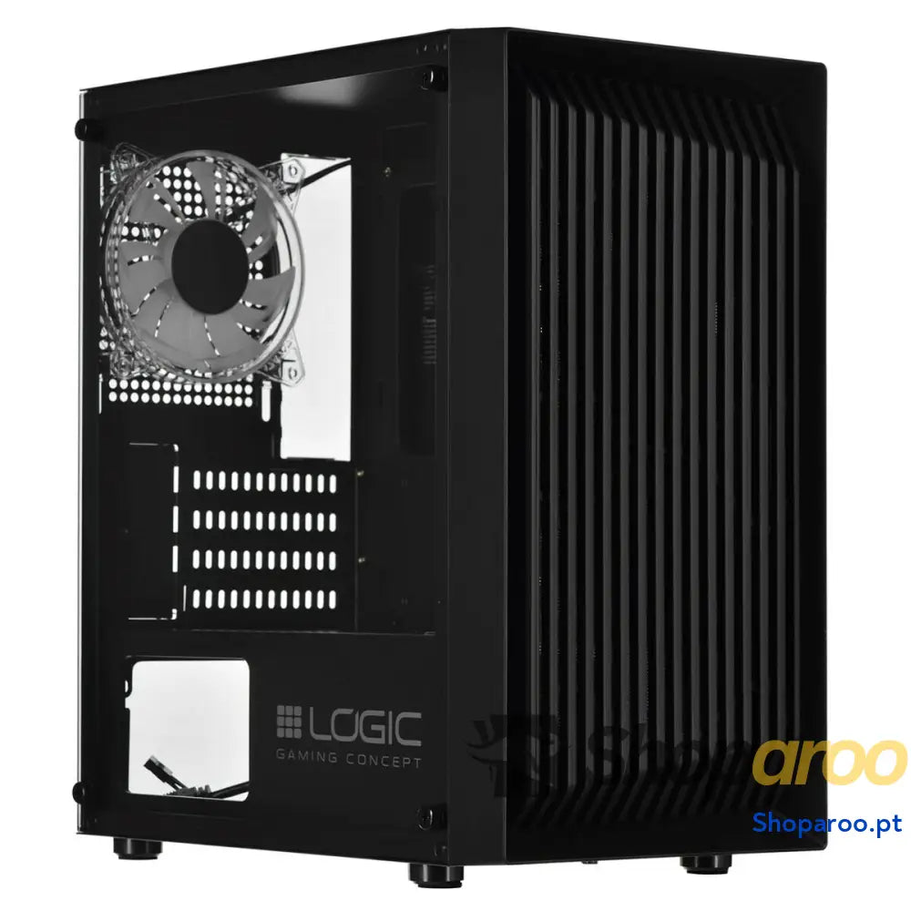 Caixa Semitorre ATX Logic ATOS ARGB Preto