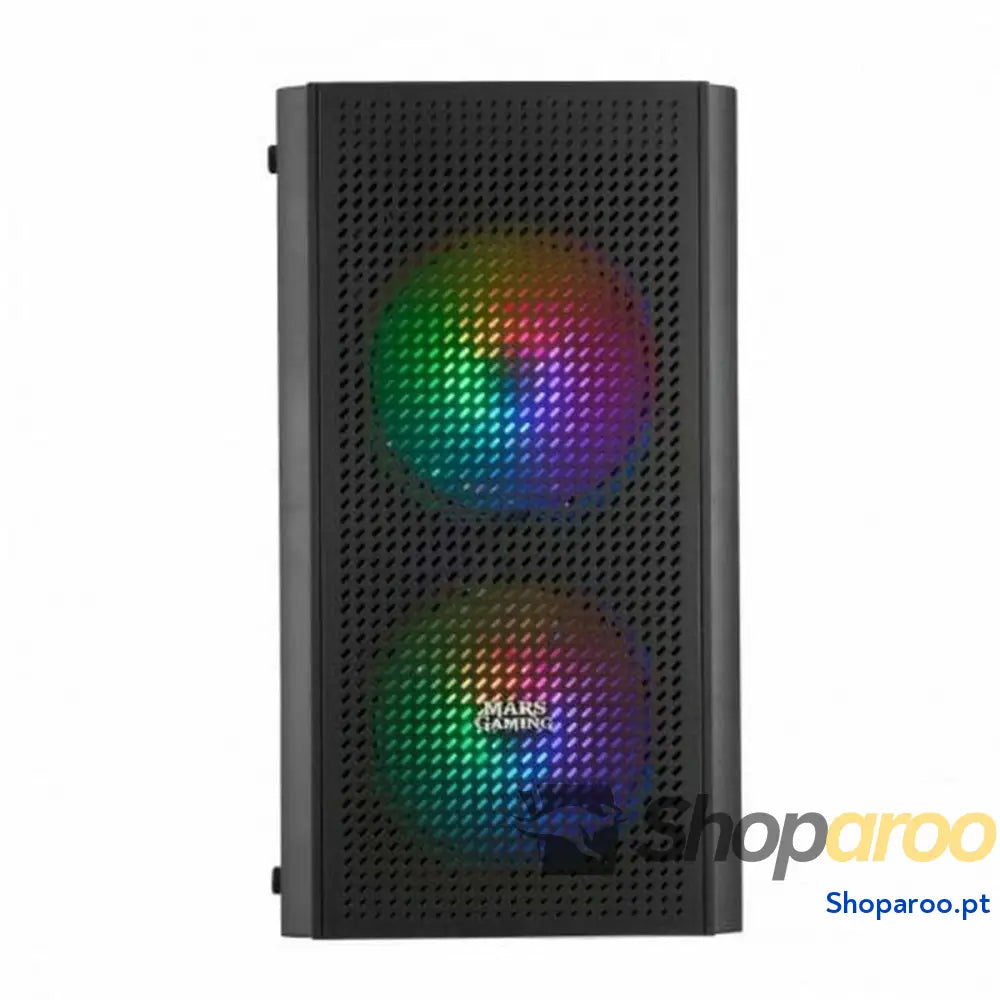 Caixa Semitorre ATX Mars Gaming MC300 Preto LED RGB RGB mATX