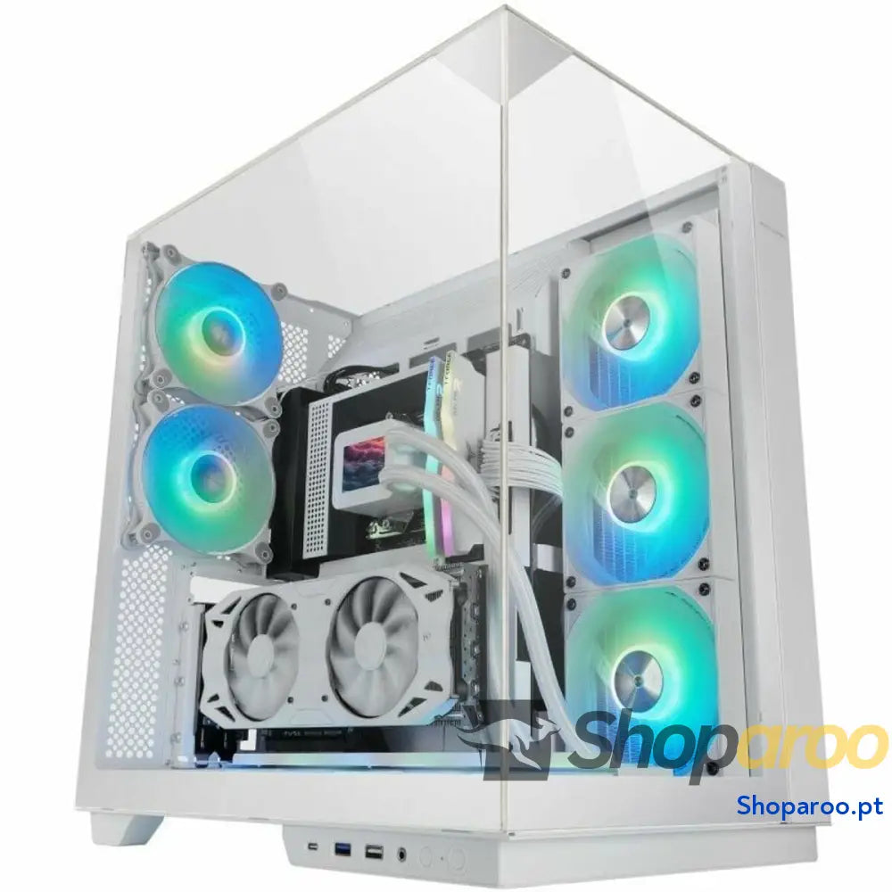 Caixa Semitorre ATX Mars Gaming MC3GFW Branco