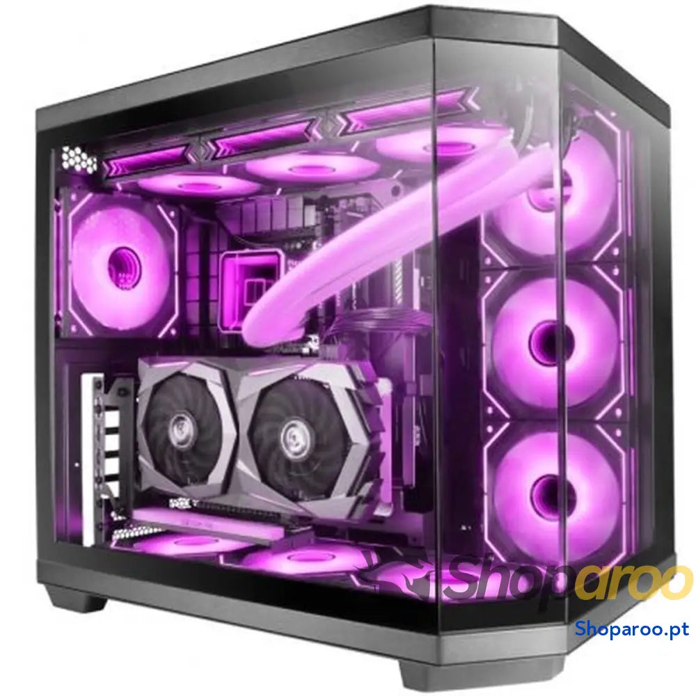 Caixa Semitorre ATX Mars Gaming MC3TCORE Preto
