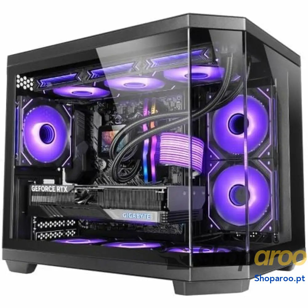 Caixa Semitorre ATX Mars Gaming MC3TCOREM Preto