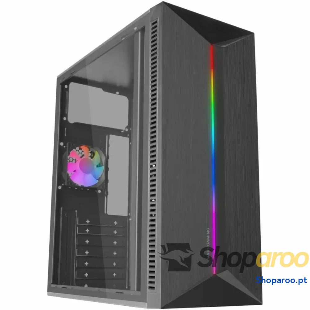 Caixa Semitorre ATX Mars Gaming MCBLAZE Preto