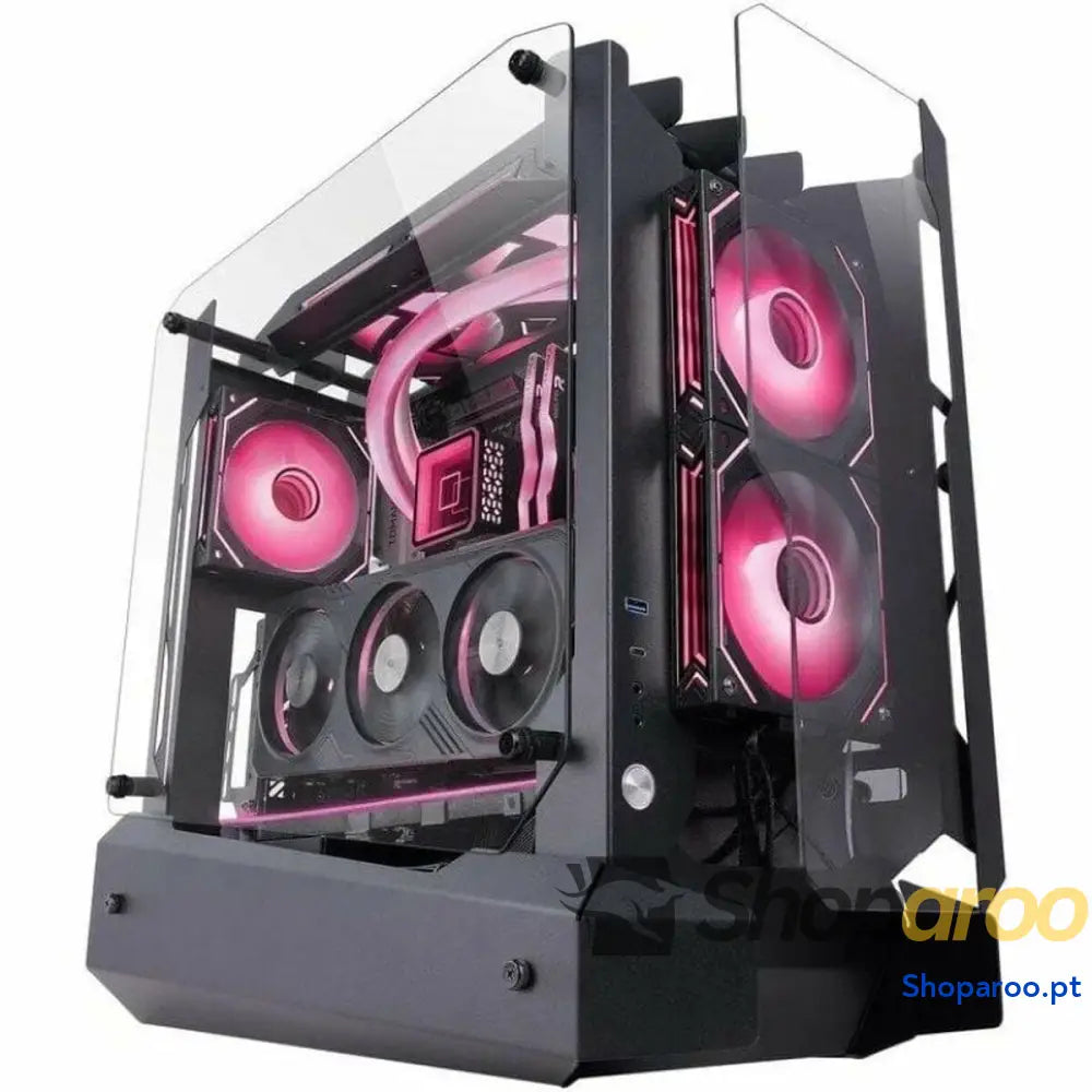Caixa Semitorre ATX Mars Gaming MCEDGE Preto