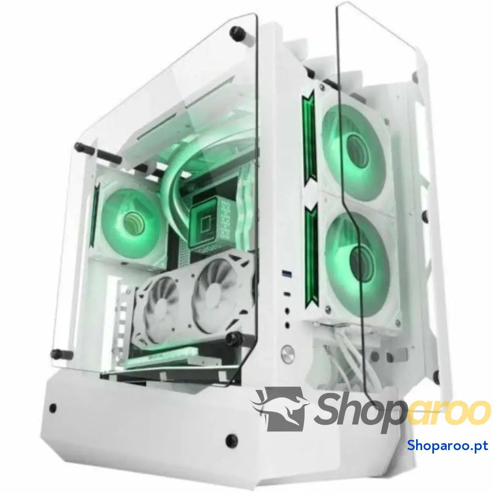 Caixa Semitorre ATX Mars Gaming MCEDGEW Branco