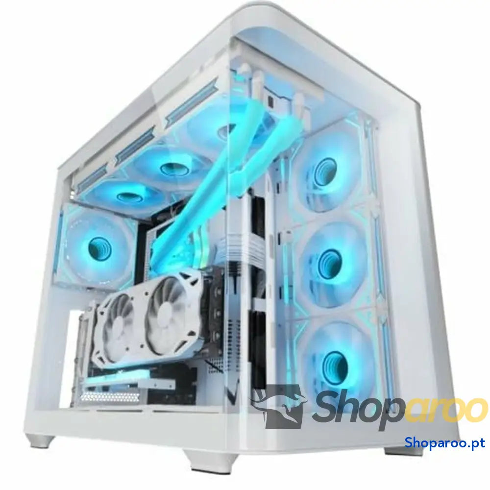 Caixa Semitorre ATX Mars Gaming MCFUSIONW