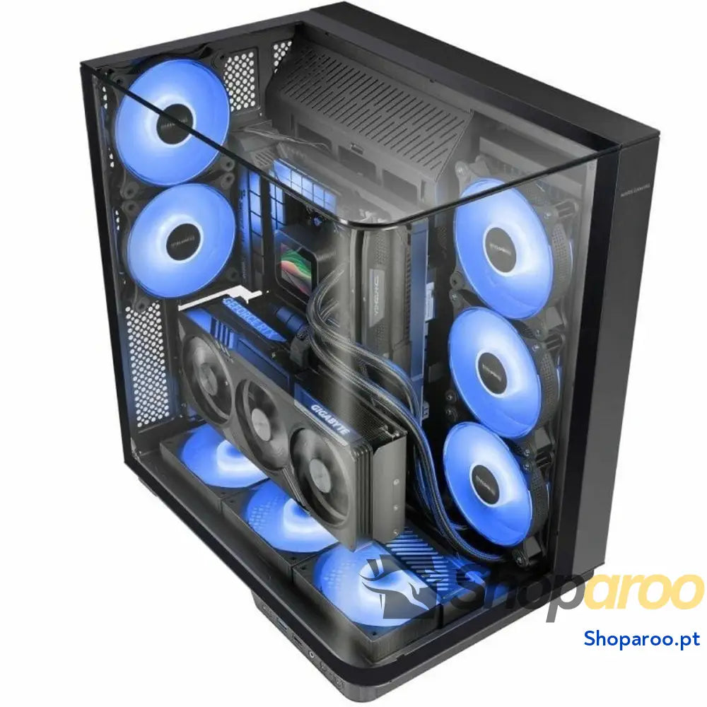 Caixa Semitorre ATX Mars Gaming MCINFINIO Preto