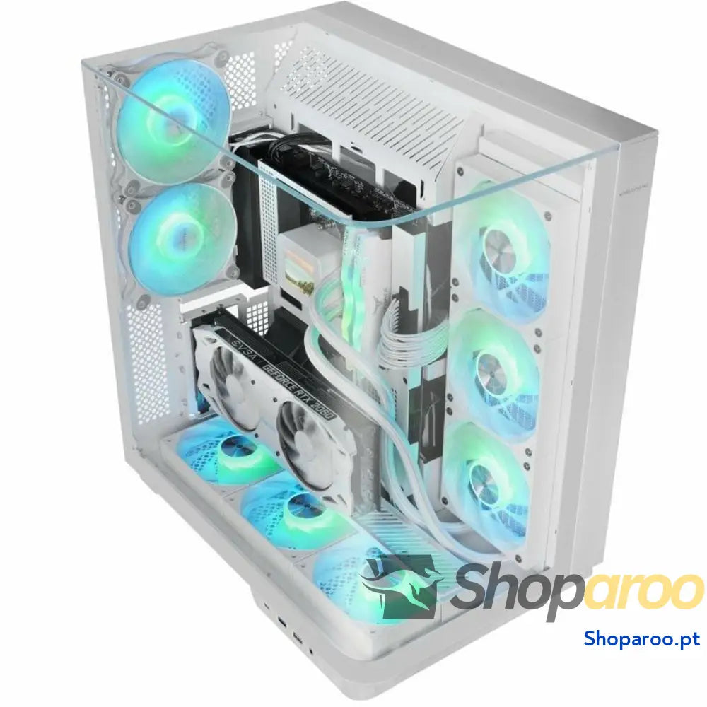 Caixa Semitorre ATX Mars Gaming MCINFINIOW Branco