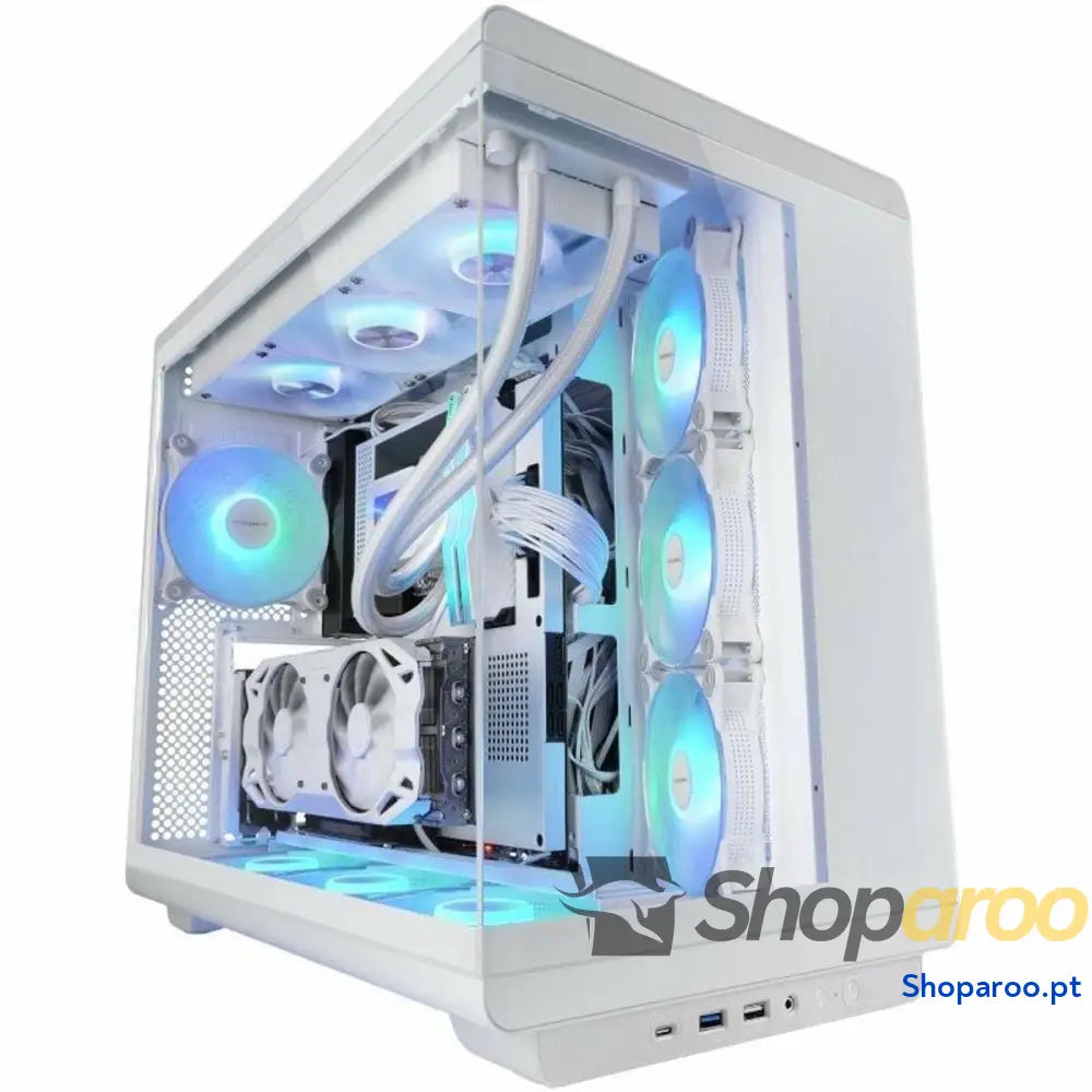 Caixa Semitorre ATX Mars Gaming MCREVW Branco