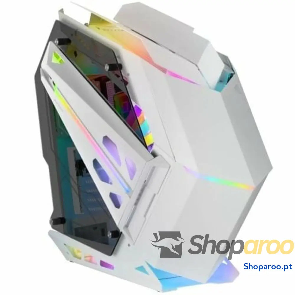 Caixa Semitorre ATX Mars Gaming MCTITANW Branco