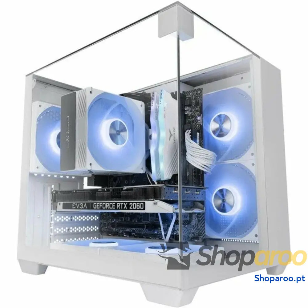 Caixa Semitorre ATX Mars Gaming MCVISIONMW Branco