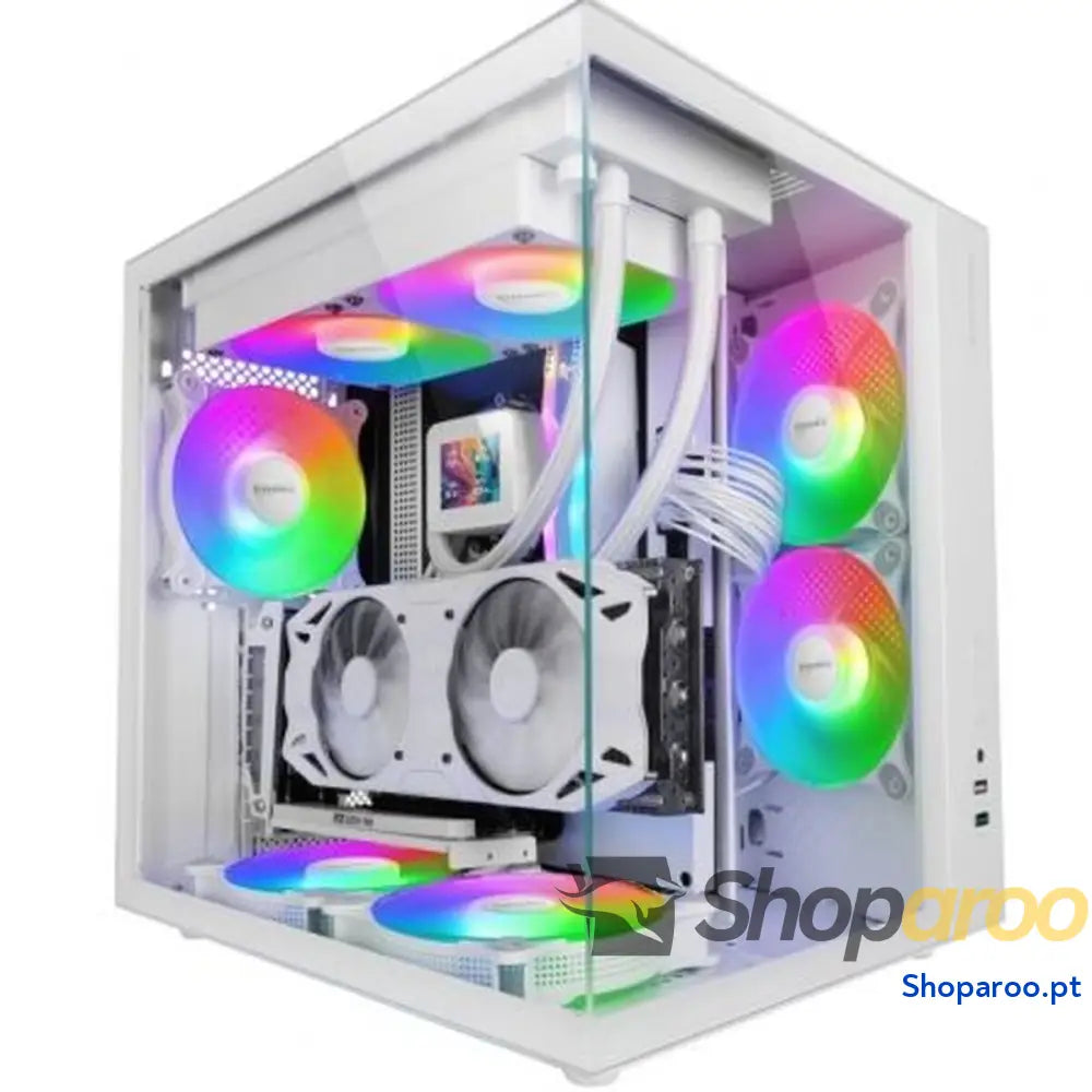 Caixa Semitorre ATX Mars Gaming MCVONEW Branco