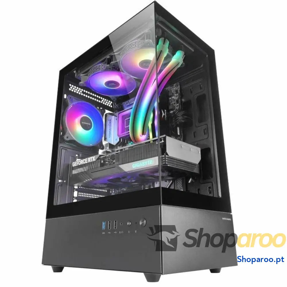 Caixa Semitorre ATX Mars Gaming MCXO Preto