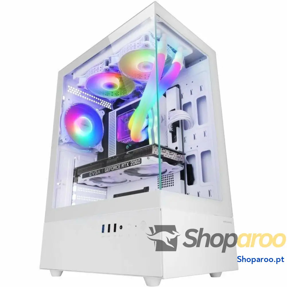 Caixa Semitorre ATX Mars Gaming MCXOW Branco