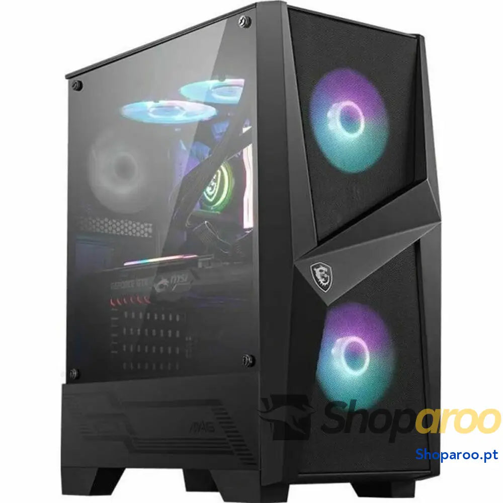 Caixa Semitorre ATX MSI Mag Forge 100m Preto