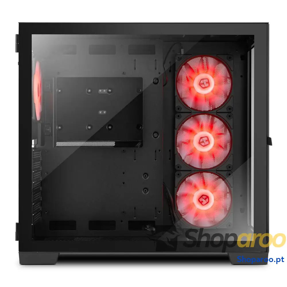 Caixa Semitorre ATX Nox-Xtreme NXHUMMERASTRABK Preto LED RGB