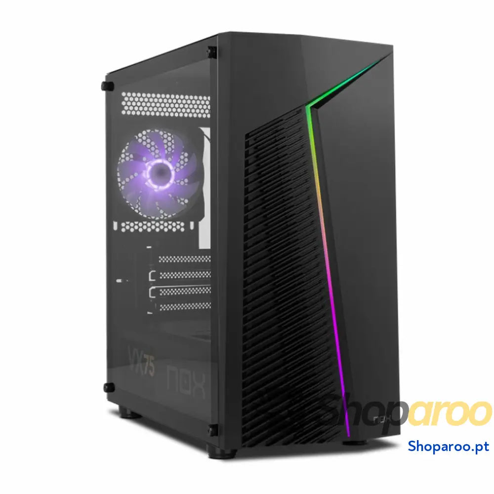 Caixa Semitorre ATX Nox-Xtreme NXINFTYZETA Preto