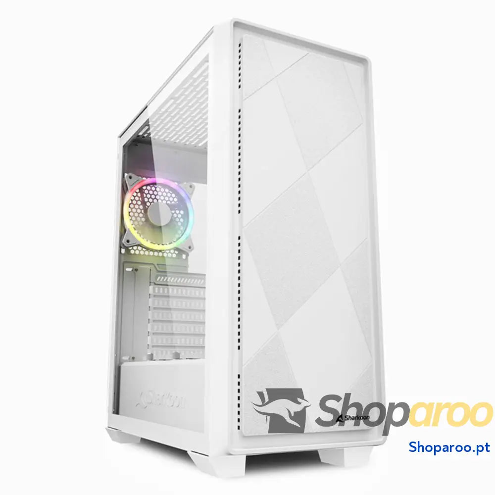 Caixa Semitorre ATX Sharkoon VS8 RGB Branco