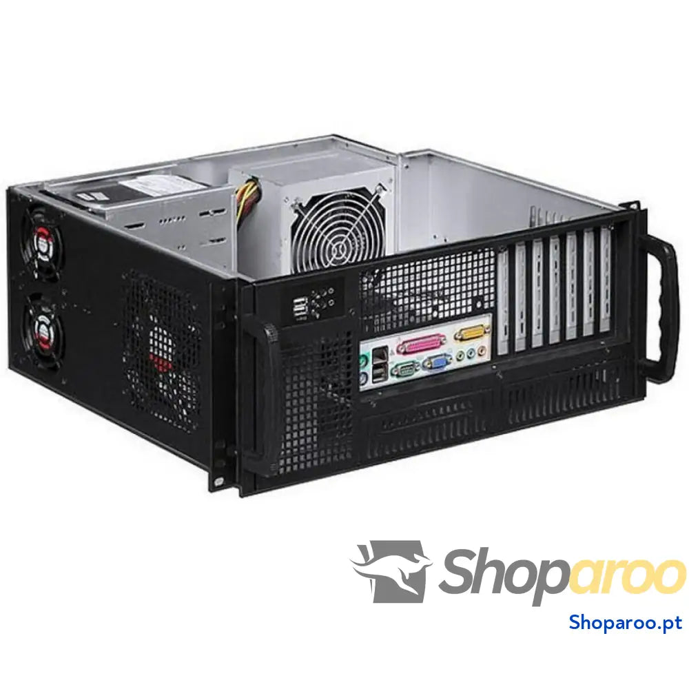 Caixa Semitorre ATX Techly 307377 Preto