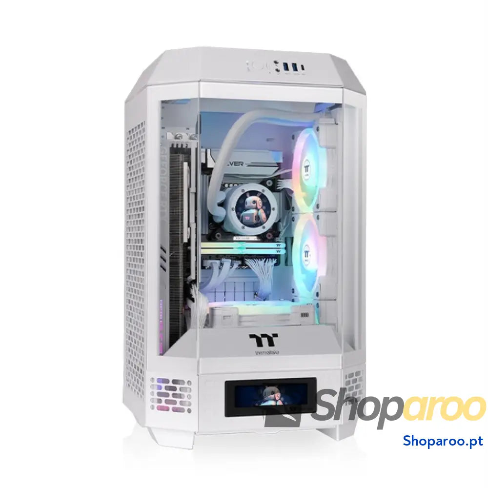 Caixa Semitorre ATX THERMALTAKE The Tower 250 Snow