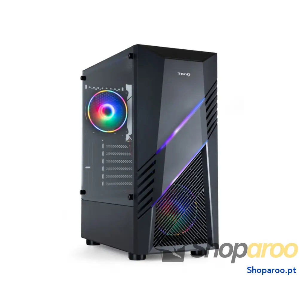 Caixa Semitorre ATX TooQ TQGCC102-B BIOHAZARD Preto