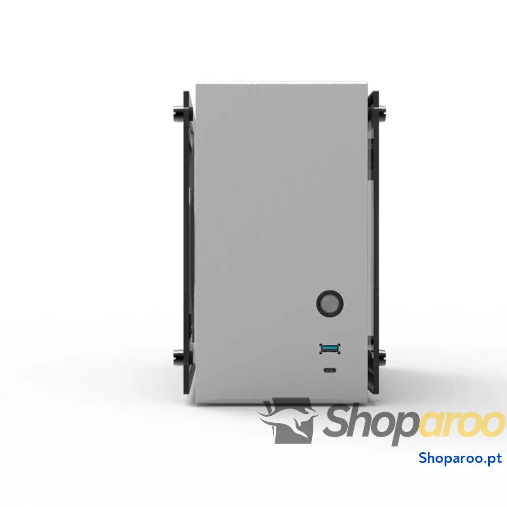 Caixa Semitorre ATX Zalman M2 MINI-SILVER Preto Prateado