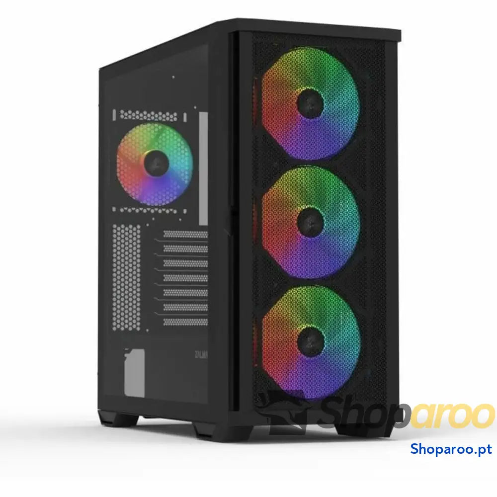 Caixa Semitorre ATX Zalman Z10 PLUS Preto
