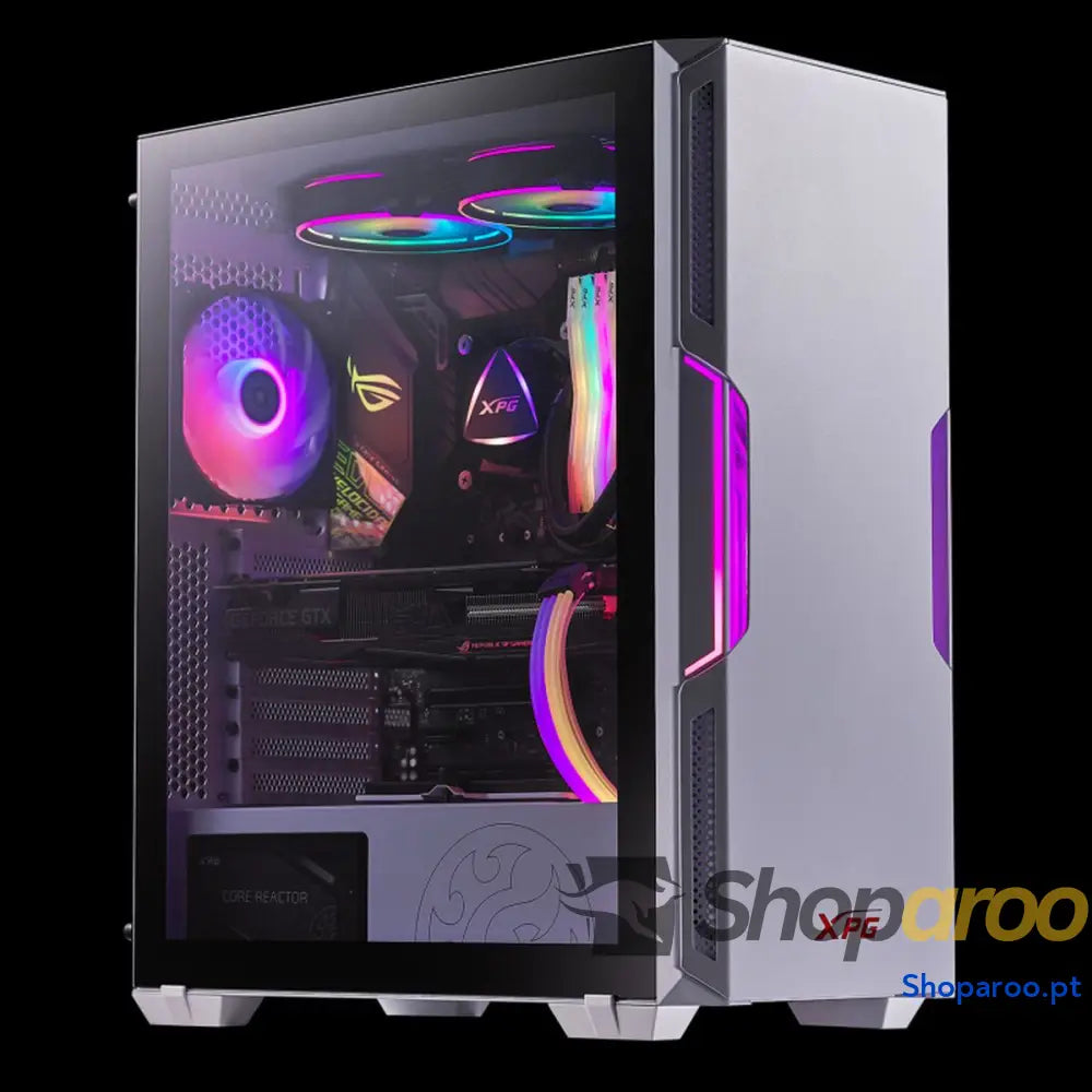 Caixa Semitorre Micro ATX / Mini ITX / ATX XPG Starker Branco ARGB