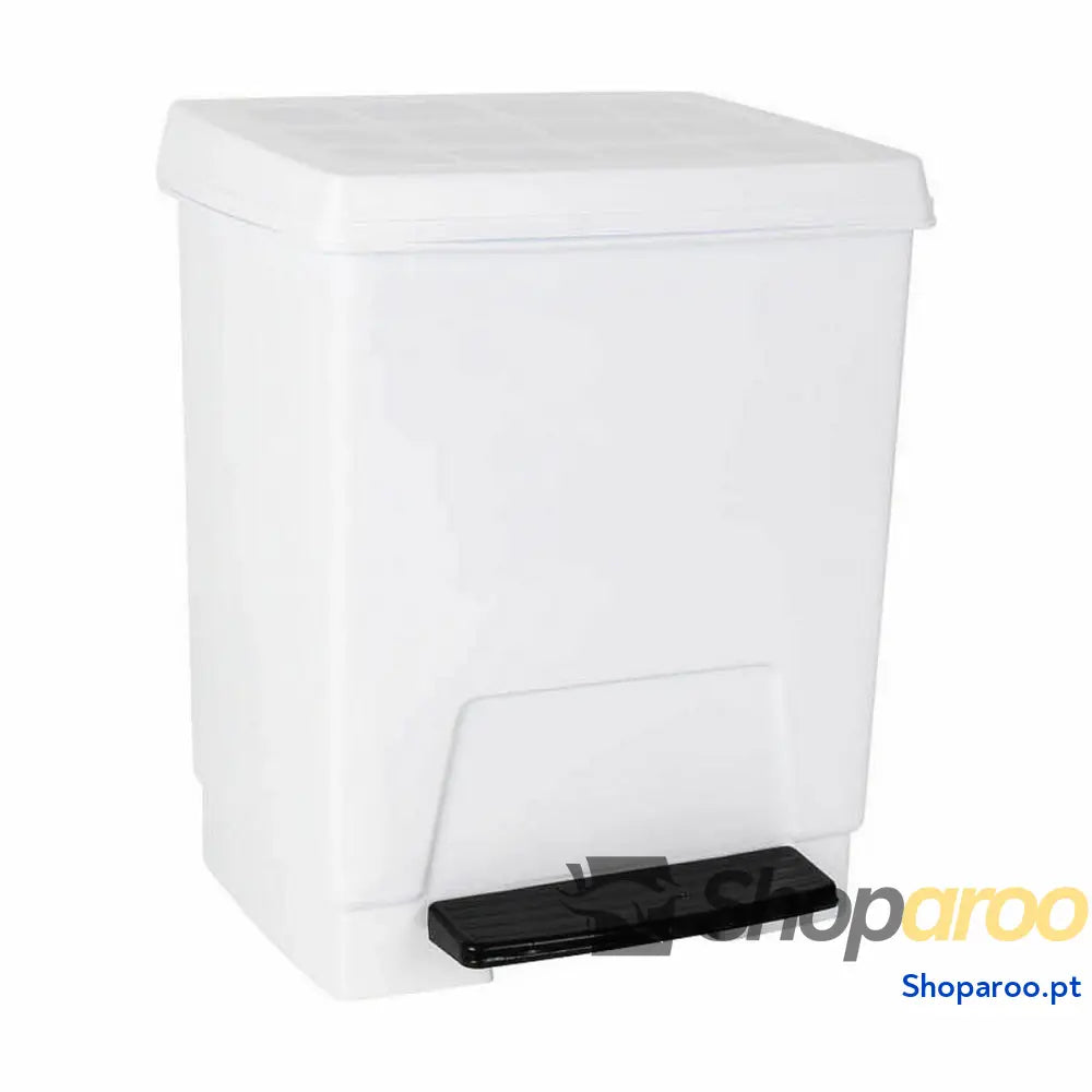 Caixote do Lixo com Pedal 23 L Branco